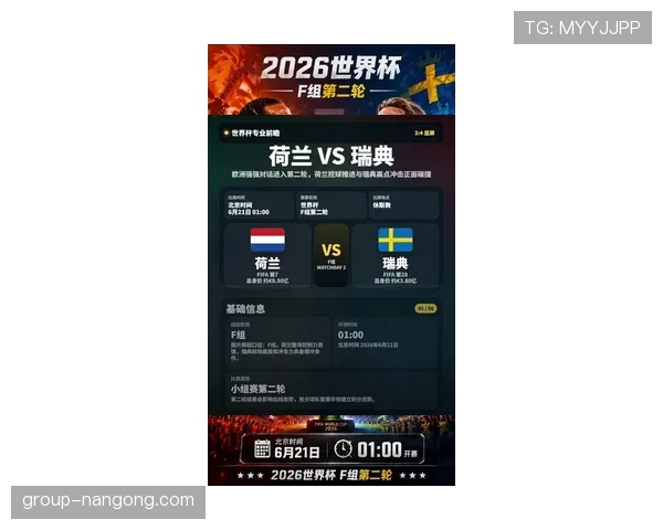 2026世界杯F组晋级形势落定:瑞典第三名出线